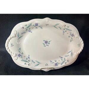 Pfaltzgraff April 16" Oval Platter. EUC. Hard To Find